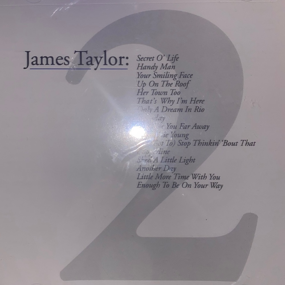 CD James Taylor Music Greatest Hits Volume 2 love
